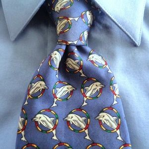 BROOK BROTHERS CLASSIC TIE ALL SILK WOVEN IN USA